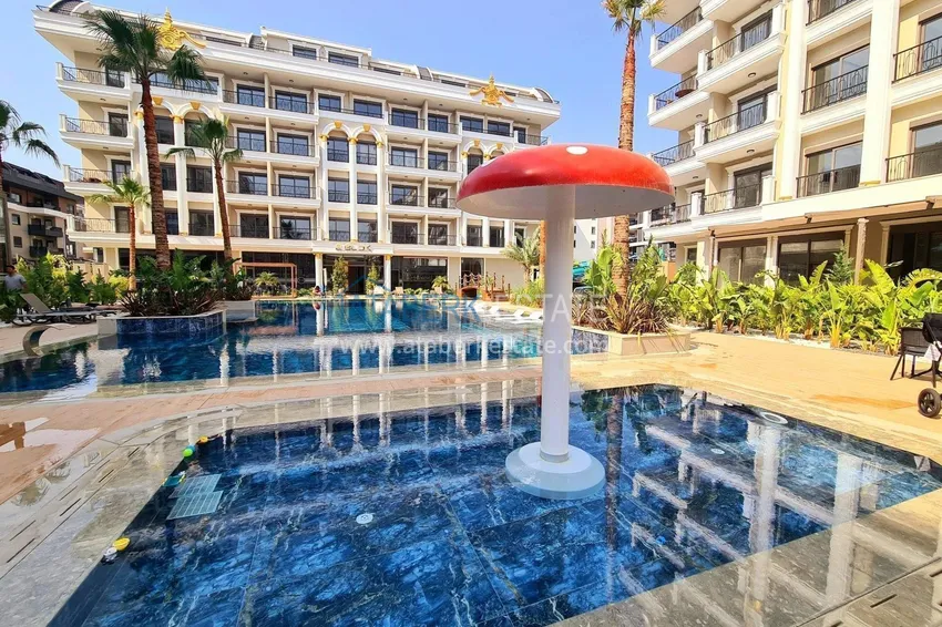 Apartments from a developer with installments in Alanya - a comfort-class complex in the Oba area 7