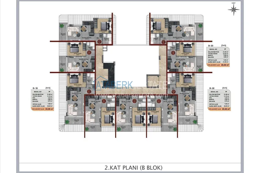 Buy cheap Apartments from a developer in the center of Alanya - an elite residence with installments up to 2 years 1 