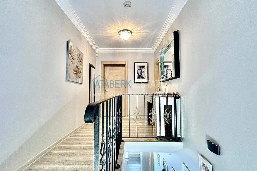 Purchase 5+1 furnished villa in Alanya, Kargicak district 13
