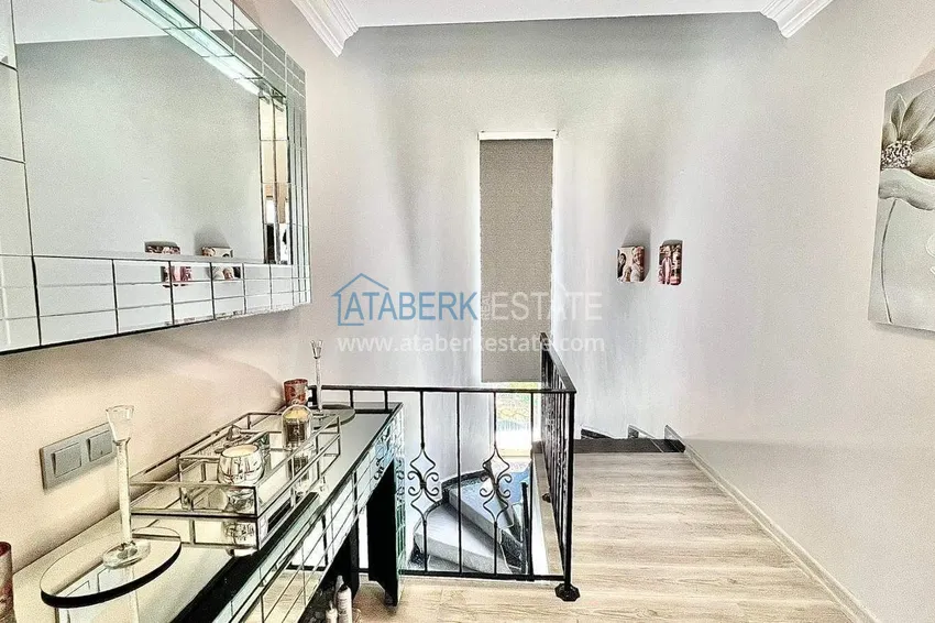 Purchase 5+1 furnished villa in Alanya, Kargicak district 14