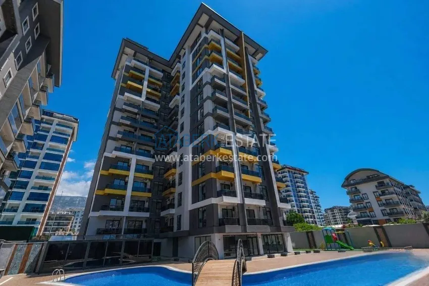 1+1 apartments in Alanya for citizenship — finely finished, Mahmutlar district 1 
