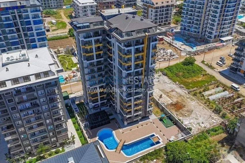 1+1 apartments in Alanya for citizenship — finely finished, Mahmutlar district 2 