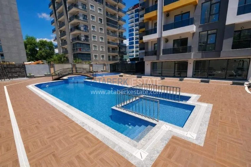 1+1 apartments in Alanya for citizenship — finely finished, Mahmutlar district 4 