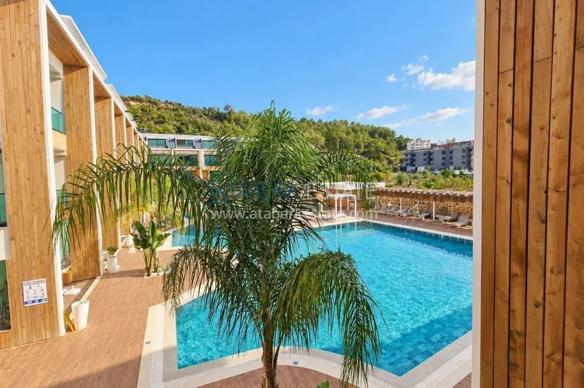 Purchase 2+1 duplex in Alanya - furniture, pool terrace, 300 m to the sea, Konakli district 16