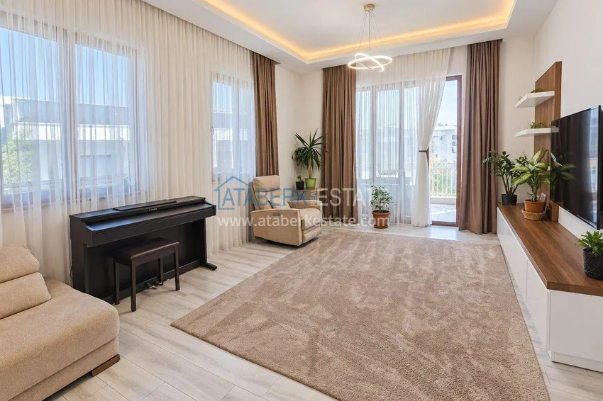 Purchase 3+1 apartment in Alanya for a residence permit - linear, furnished, directly from the owner, Oba district 8