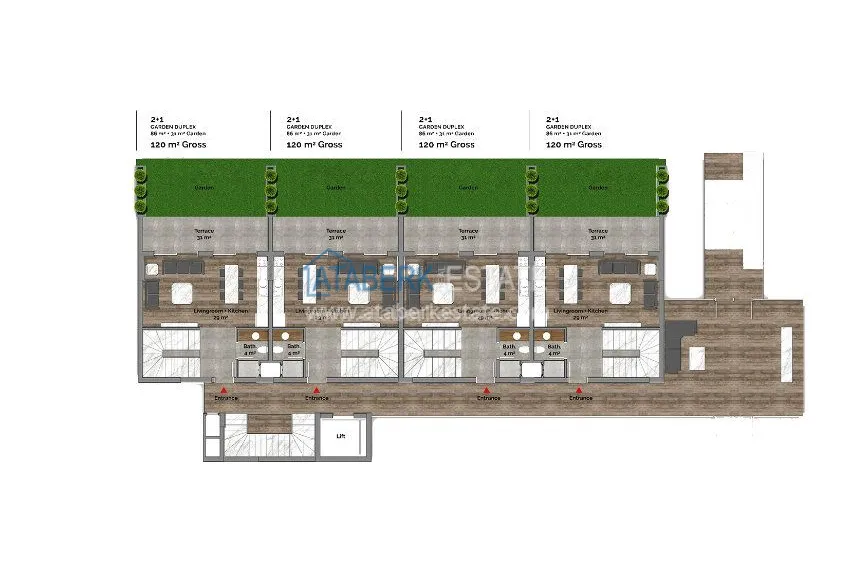 Purchase The complex under construction with the possibility of installment payment on the Cleopatra beach 2 
