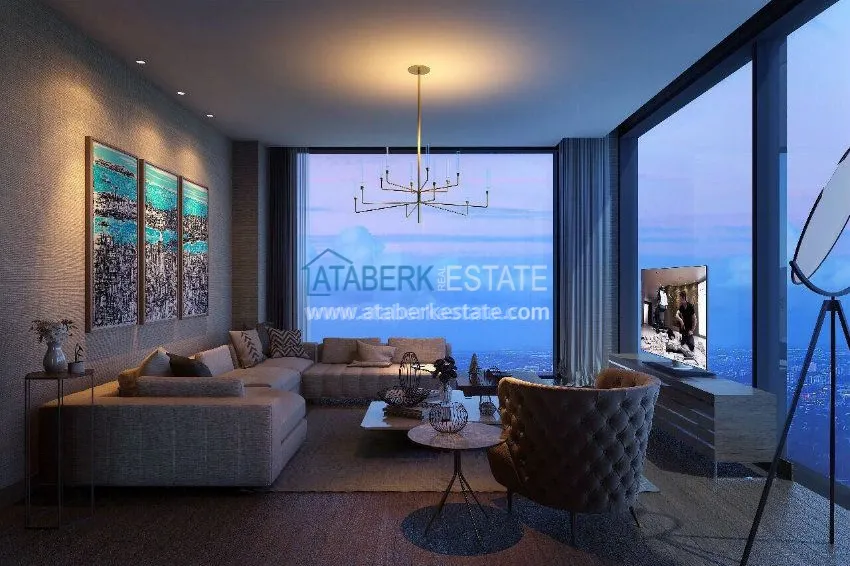 Purchase A project with the concept of a hotel under construction in Istanbul 7 