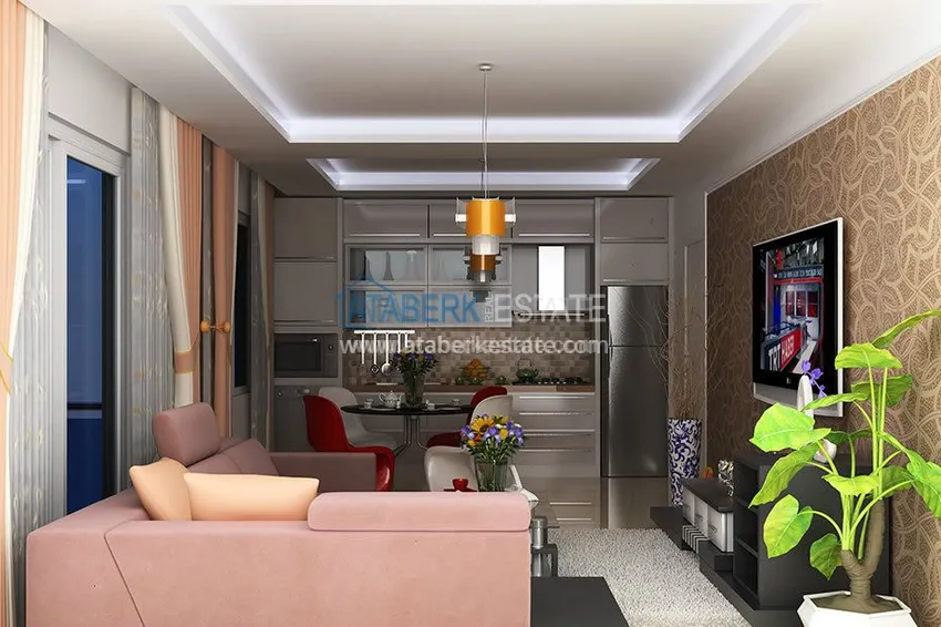 Purchase Новый комплекс в Махмутлар с апартаментами 1+1 и 2+1. 3 