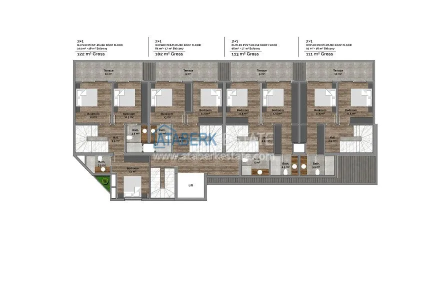 Purchase The complex under construction with the possibility of installment payment on the Cleopatra beach 17 