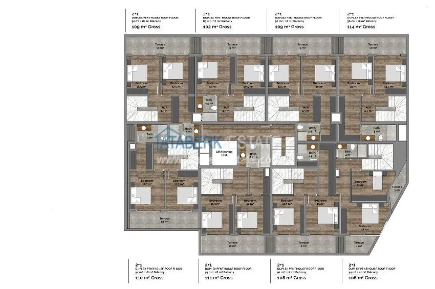 Purchase The complex under construction with the possibility of installment payment on the Cleopatra beach 18 