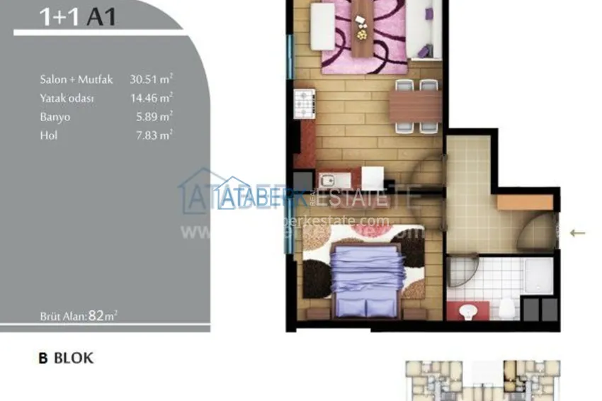 Purchase Chic new complex in Istanbul 1 