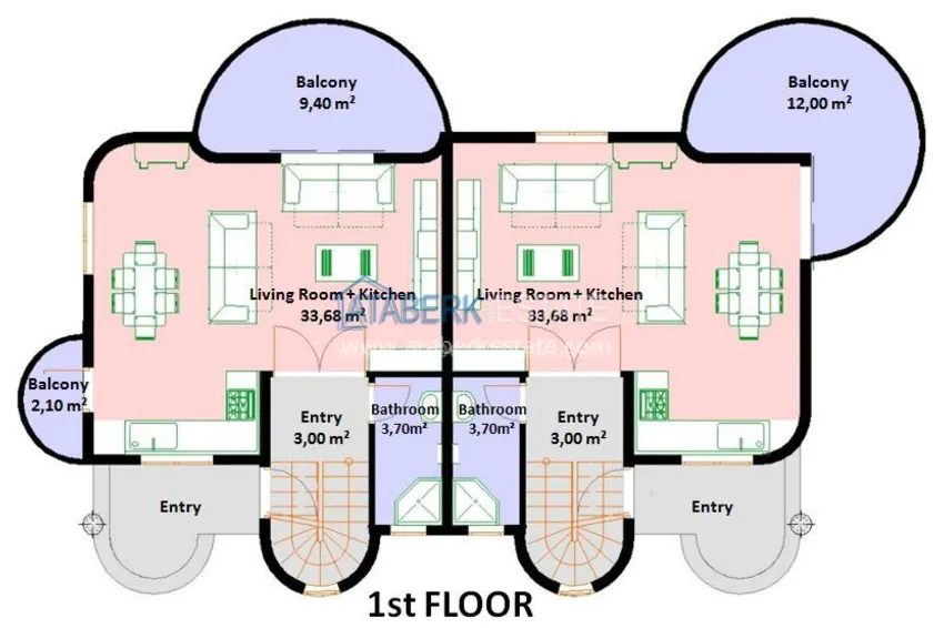 Purchase Mini-cottage village on the Mediterranean coast 1 