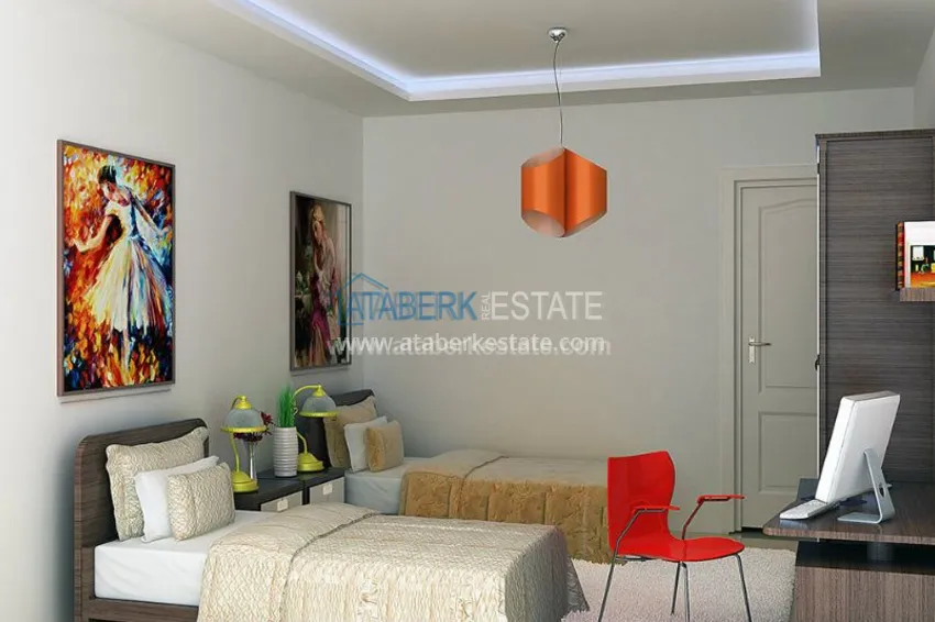 Purchase Новый комплекс в Махмутлар с апартаментами 1+1 и 2+1. 19 