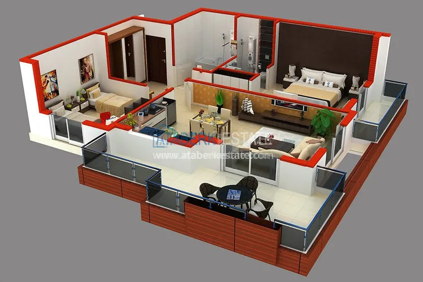 Purchase Новый комплекс в Махмутлар с апартаментами 1+1 и 2+1. 21 