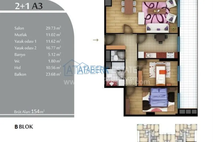 Purchase Chic new complex in Istanbul 11 