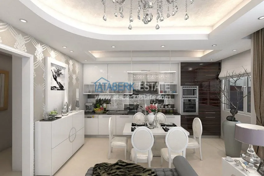 Purchase Комплекс на завершающей стадии строительства с собственным пляжем в Алании 6 