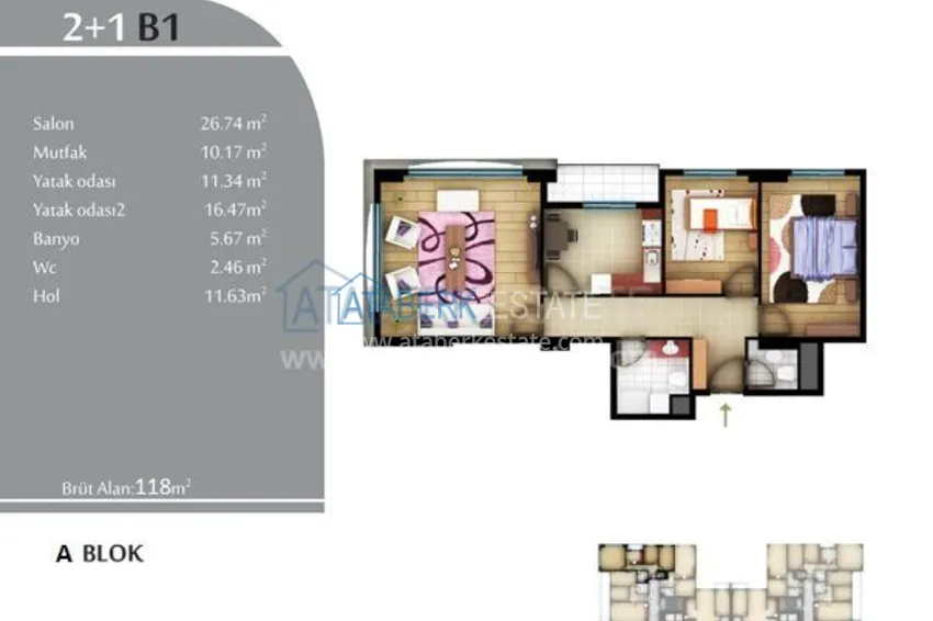 Purchase Chic new complex in Istanbul 13 