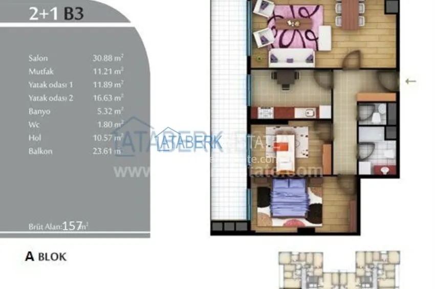 Purchase Chic new complex in Istanbul 15 