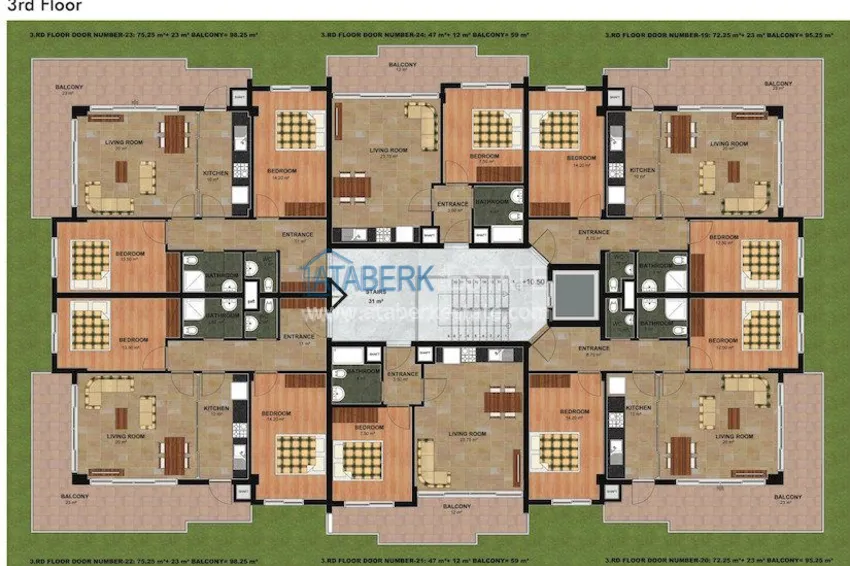 Purchase  Новые квартиры с рассрочкой с видом на море. 2 