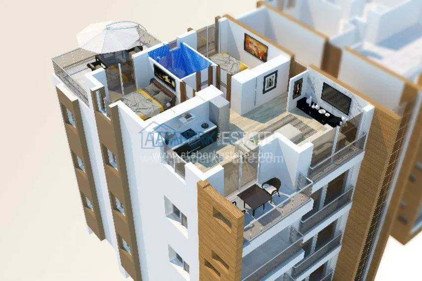 Purchase  Последний пентхаус в комплексе Центральный Парк 2 на Северном Кипре. 1 