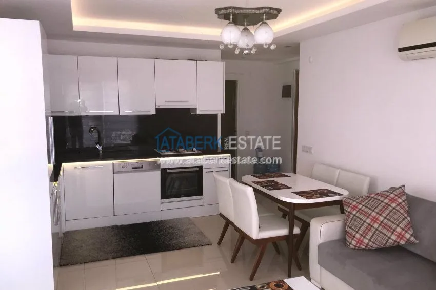Purchase Cozy two-roomed apartment with furniture in the center of Alanya 2 