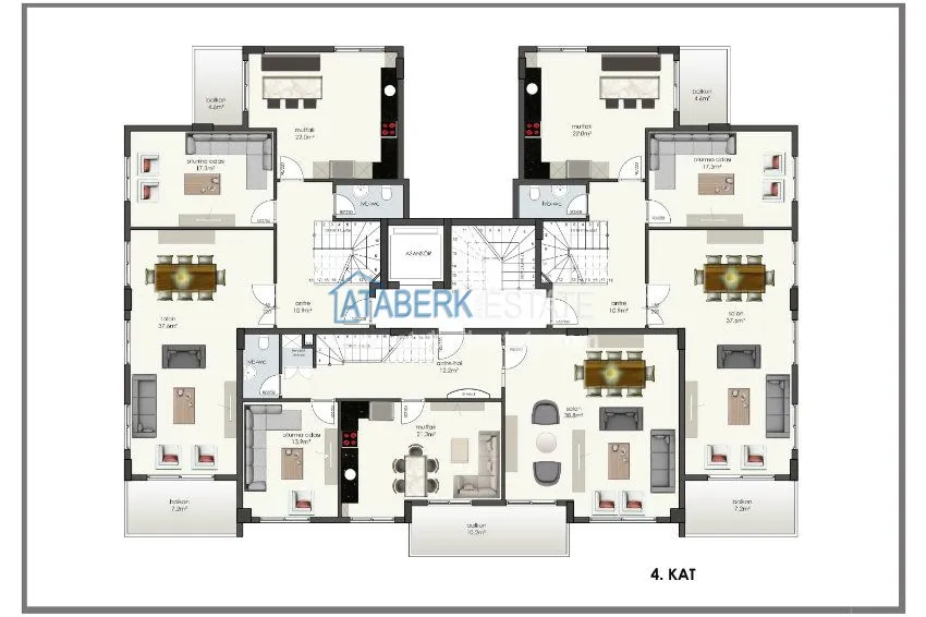Purchase  New complex under construction with low prices, hurry up! 3 