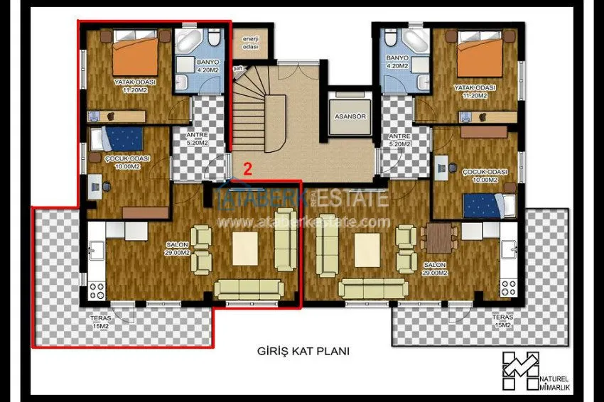 Purchase Apartments in Antalya with the possibility of payment by installments 1 