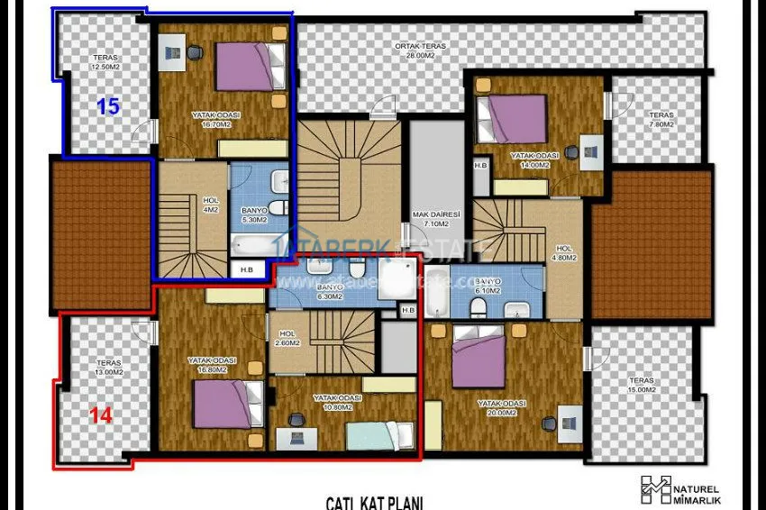 Purchase Apartments in Antalya with the possibility of payment by installments 5 