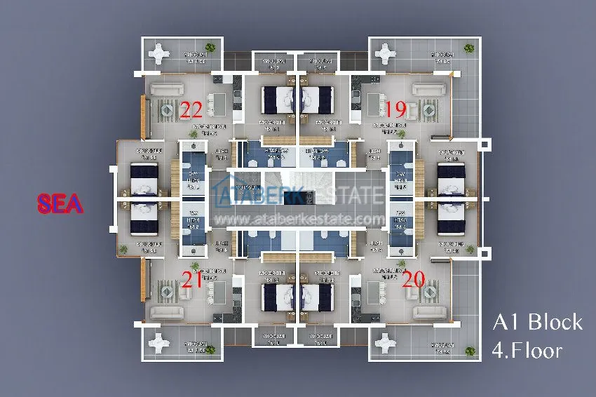 Purchase  Luxury complex on the first coastline 1 