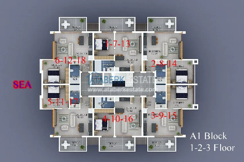 Purchase  Luxury complex on the first coastline 2 