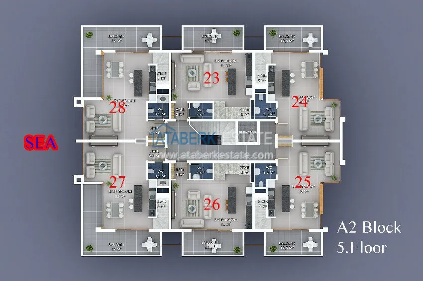 Purchase  Luxury complex on the first coastline 4 