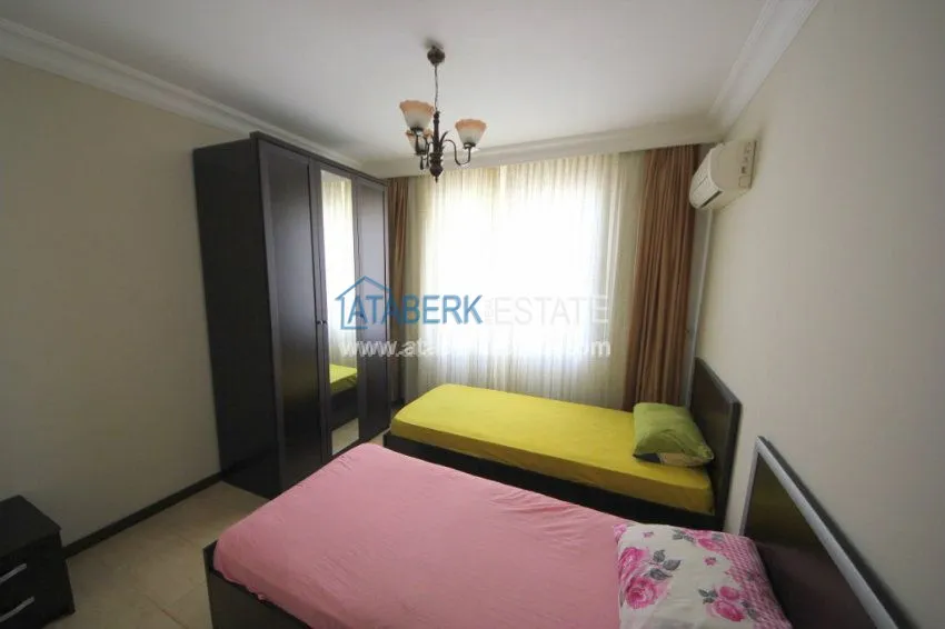 Purchase Furnished beachfront 2+1 apartment in Mahmutlar 6 