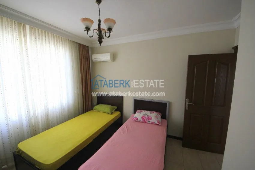 Purchase Furnished beachfront 2+1 apartment in Mahmutlar 7 