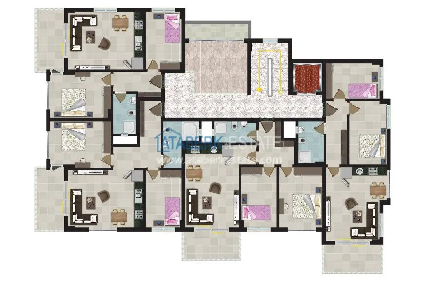 Purchase  New residential complex by the sea in Kestel 19 