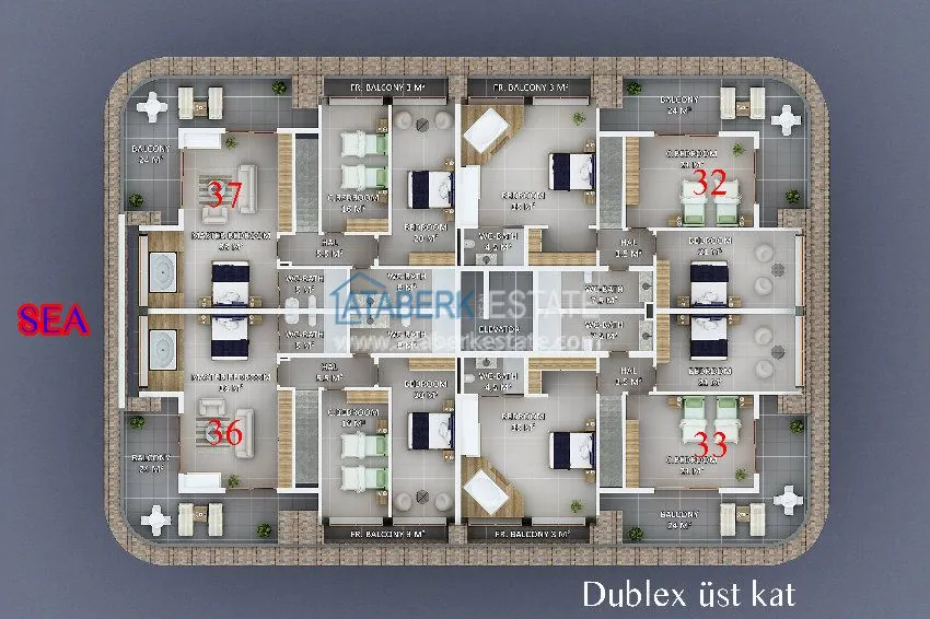 Purchase  Luxury complex on the first coastline 9 