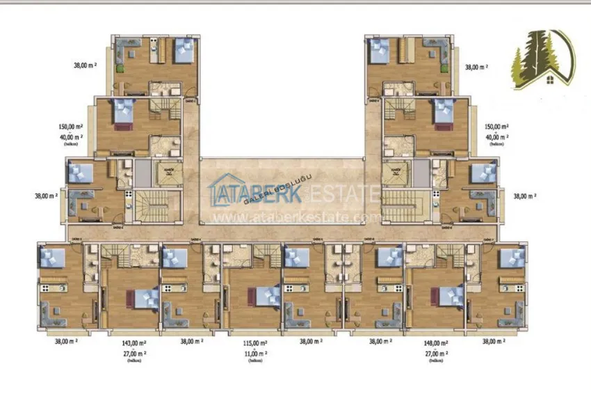 Purchase  New project under construction, with payment by installments! 1 