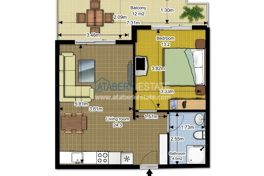 Purchase  Новый жилой комплекс всего в 250 метрах от пляжа Инджекум 1 