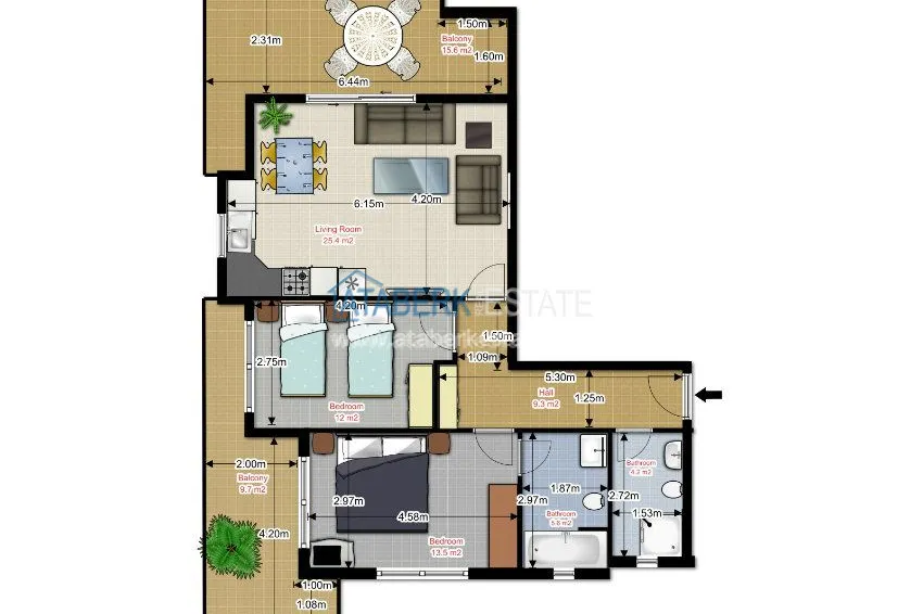 Purchase  Новый жилой комплекс всего в 250 метрах от пляжа Инджекум 2 