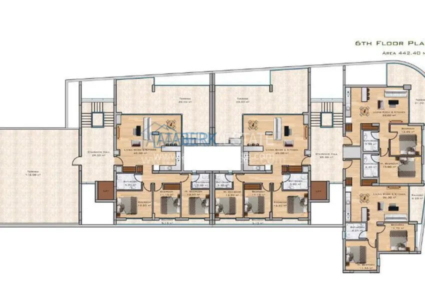 Purchase Квартиры на стадии строительства на Северном Кипре. 8 