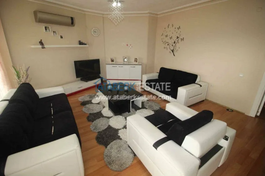 Purchase Трехкомнатная квартира с видом на море, в самом сердце Аланьи! 2 