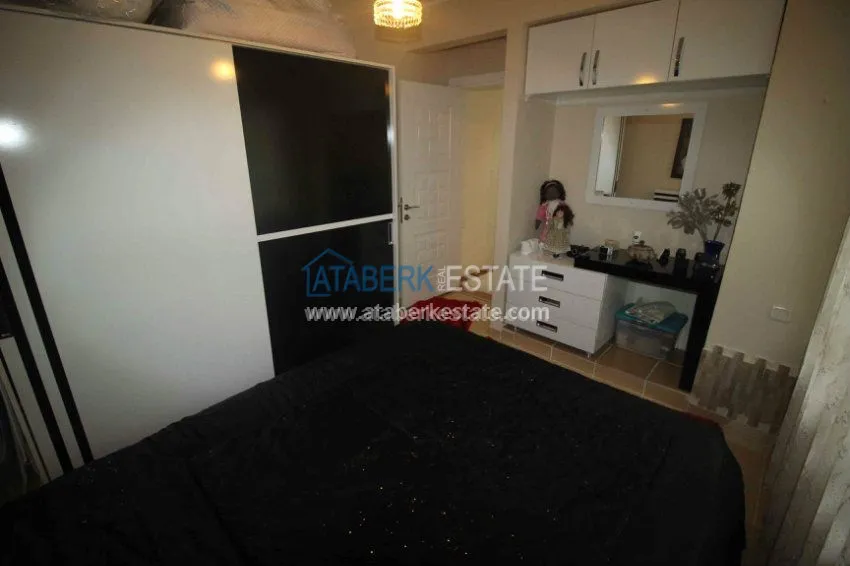 Purchase Трехкомнатная квартира с видом на море, в самом сердце Аланьи! 10 