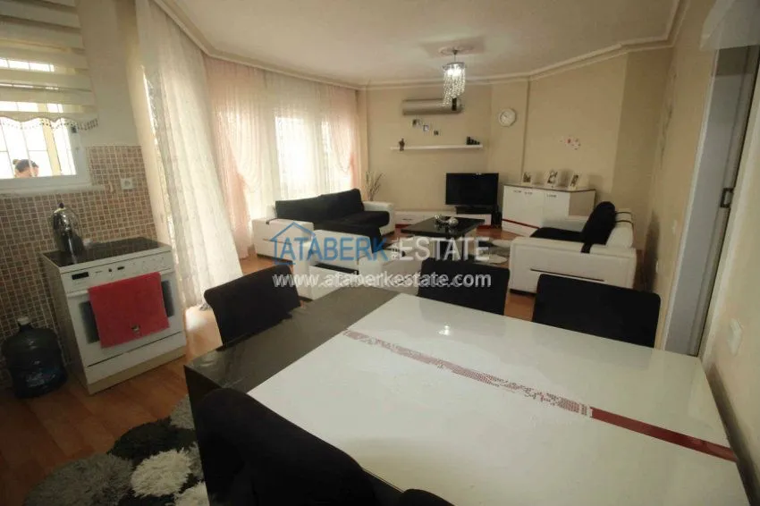 Purchase Трехкомнатная квартира с видом на море, в самом сердце Аланьи! 15 