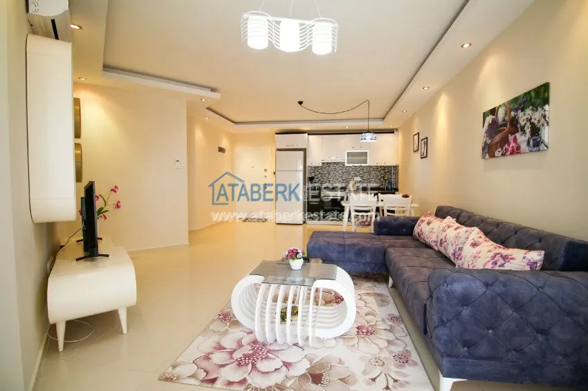 Purchase New 1+1 apartment in a complex with developed infrastructure in Tosmur is for rent 10 