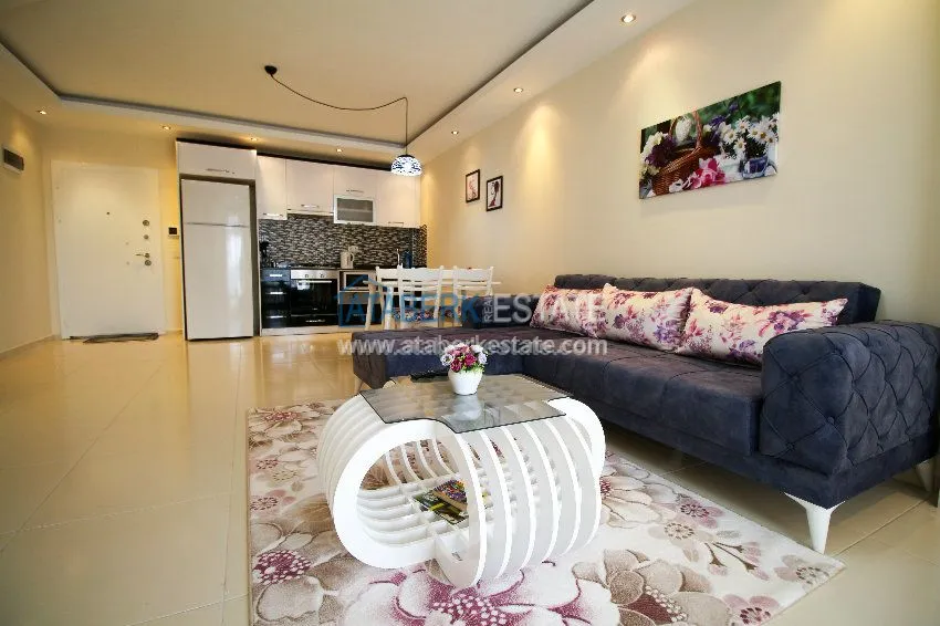 Purchase New 1+1 apartment in a complex with developed infrastructure in Tosmur is for rent 11 