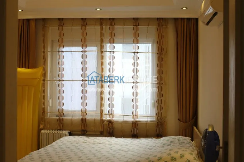 Purchase  Furnished 2+1 apartment in Oba 15 