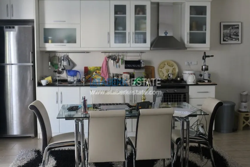 Purchase  Furnished 2+1 apartment in Oba 38 