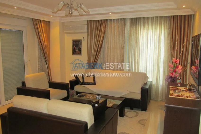 Purchase  Two bedroom apartment, located 250 meters from the beaches in Oba 3 