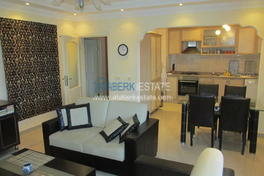 Purchase  Two bedroom apartment, located 250 meters from the beaches in Oba 6 