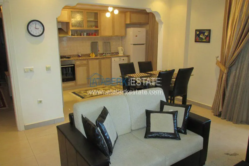 Purchase  Two bedroom apartment, located 250 meters from the beaches in Oba 7 