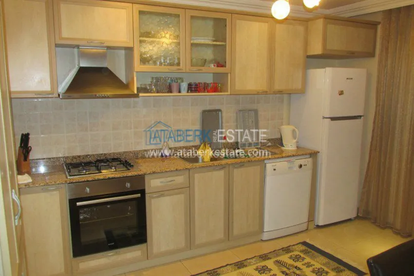 Purchase  Two bedroom apartment, located 250 meters from the beaches in Oba 8 